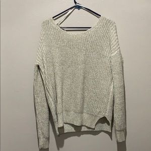 Beige sweater super thick and comfy